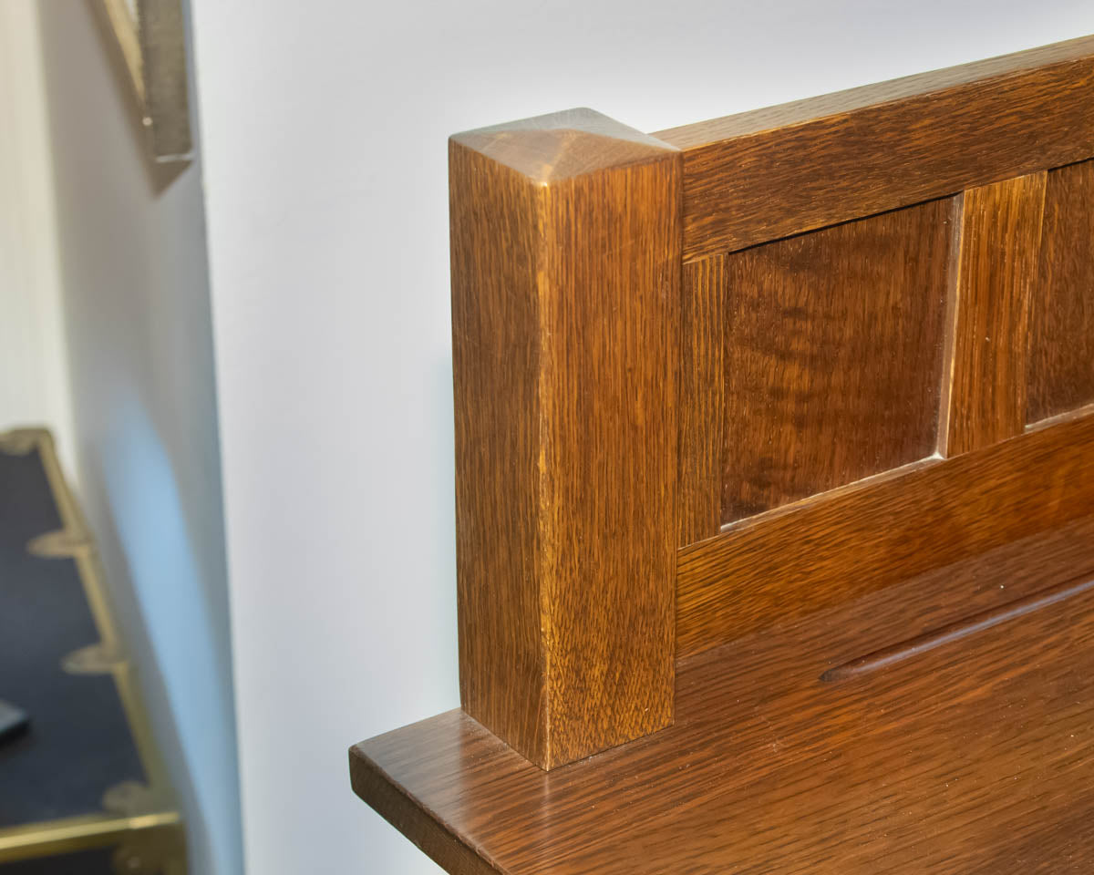 Stickley Mission Oak Sideboard with Paneled Plate Rail