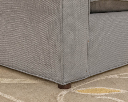 Ethan Allen Four Piece Seafoam Green Sectional