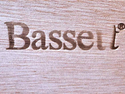 Bassett Cherry Accent Chest with 3 Darwers & Brass Chippendale Pulls