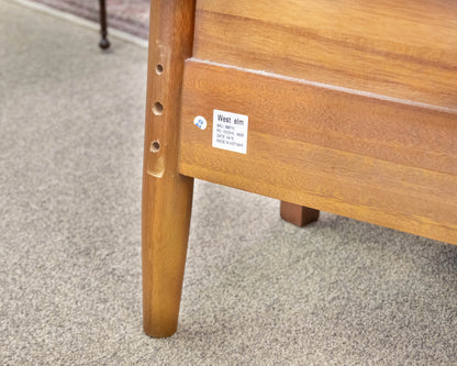 West Elm Mid-Century King Bed in Acorn Finish