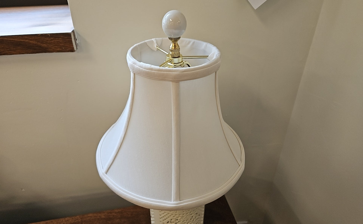 Bone China Pierced Night Light Lamp
