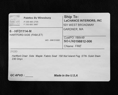 Palettes by Winesburg Dining Table With 6 Chairs