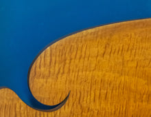 Tiger Maple Four Post Twin Bed In Cinnamon