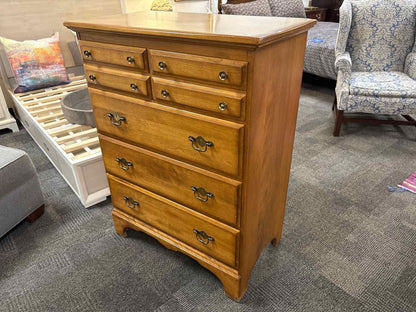 Cushman Colonial Four Drawer Maple Chest
