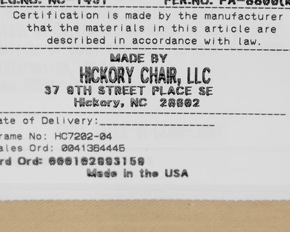 Hickory Chair "Cradle" Sofa