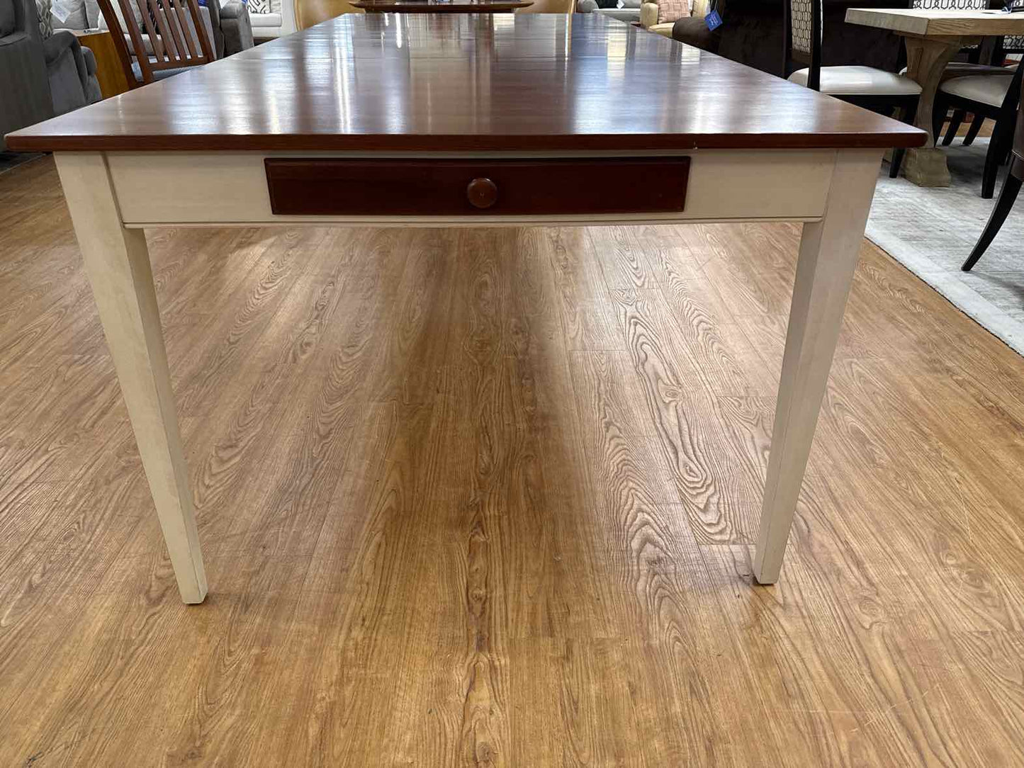 Ethan Allen 2 Tone Table & Chair Set