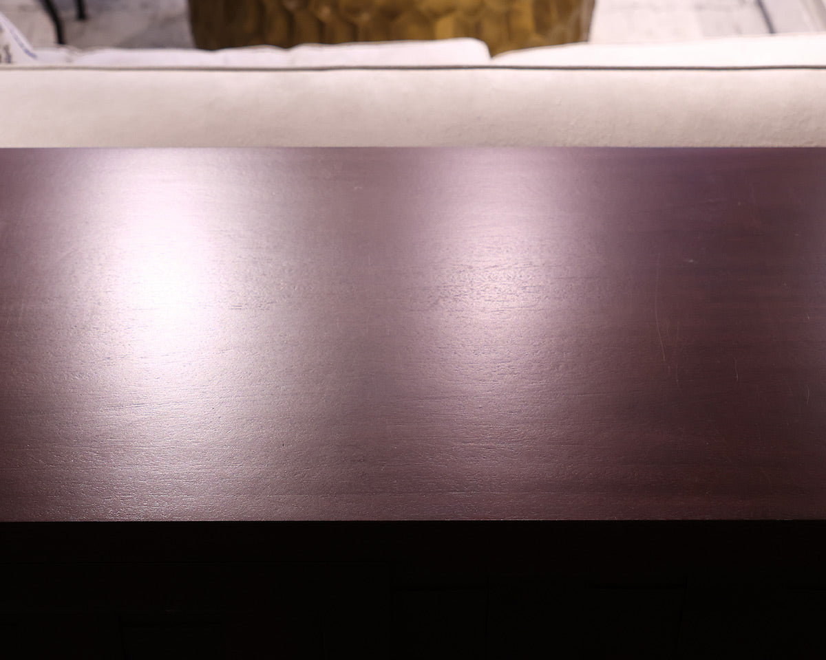 Crate & Barrel Sliding Door Sideboard / Media Cabinet in Espresso Finish