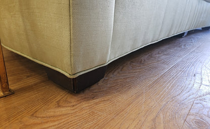 Hickory Chair 'Julien' Curved Sofa in Sage