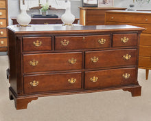 American Drew 7-Drawer Serpentine Front Dresser with Mirror in Cherry