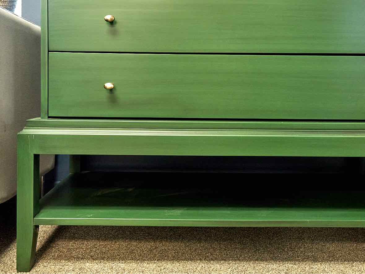 Gat Creek  " Talmadge" 4 Drawer Chest in Classic Enchanted Green