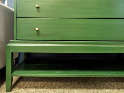 Gat Creek  " Talmadge" 4 Drawer Chest in Classic Enchanted Green