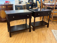 Pair of Espresso Thomasville Nightstands