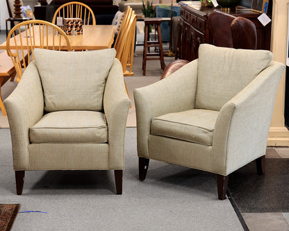 Pair of Ethan Allen "Gibson" Arm Chairs