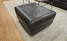 Klausner Leather Ottoman
