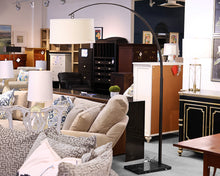 Marble Base Arching Floor Lamp