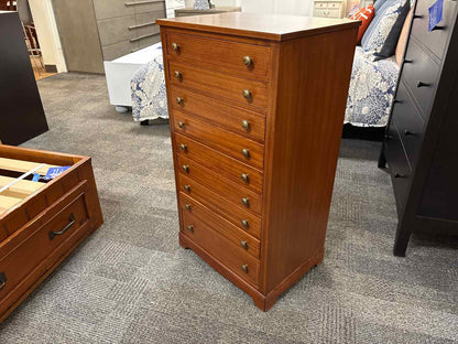 Mahogany 9-Drawer Jewelry Chest