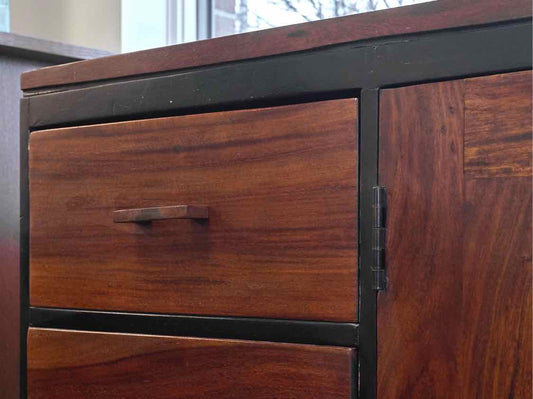 Mohr & McPherson Two Tone Elm Wood Sideboard