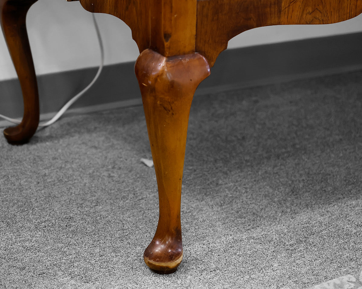 Hekman Burled Walnut Desk