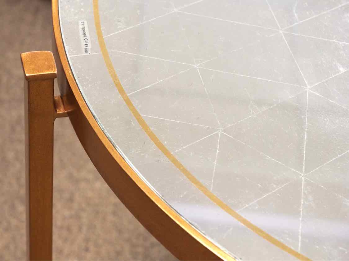 Pair of Jonathan Charles Eglomise Side Tables