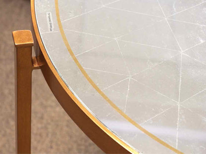Pair of Jonathan Charles Eglomise Side Tables