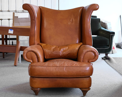 Thayer Coggin Leather Chair