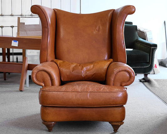 Thayer Coggin Leather Chair