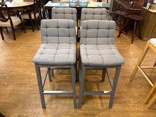 Set of 4 Blu Dot 'Wicket' Bar Stools