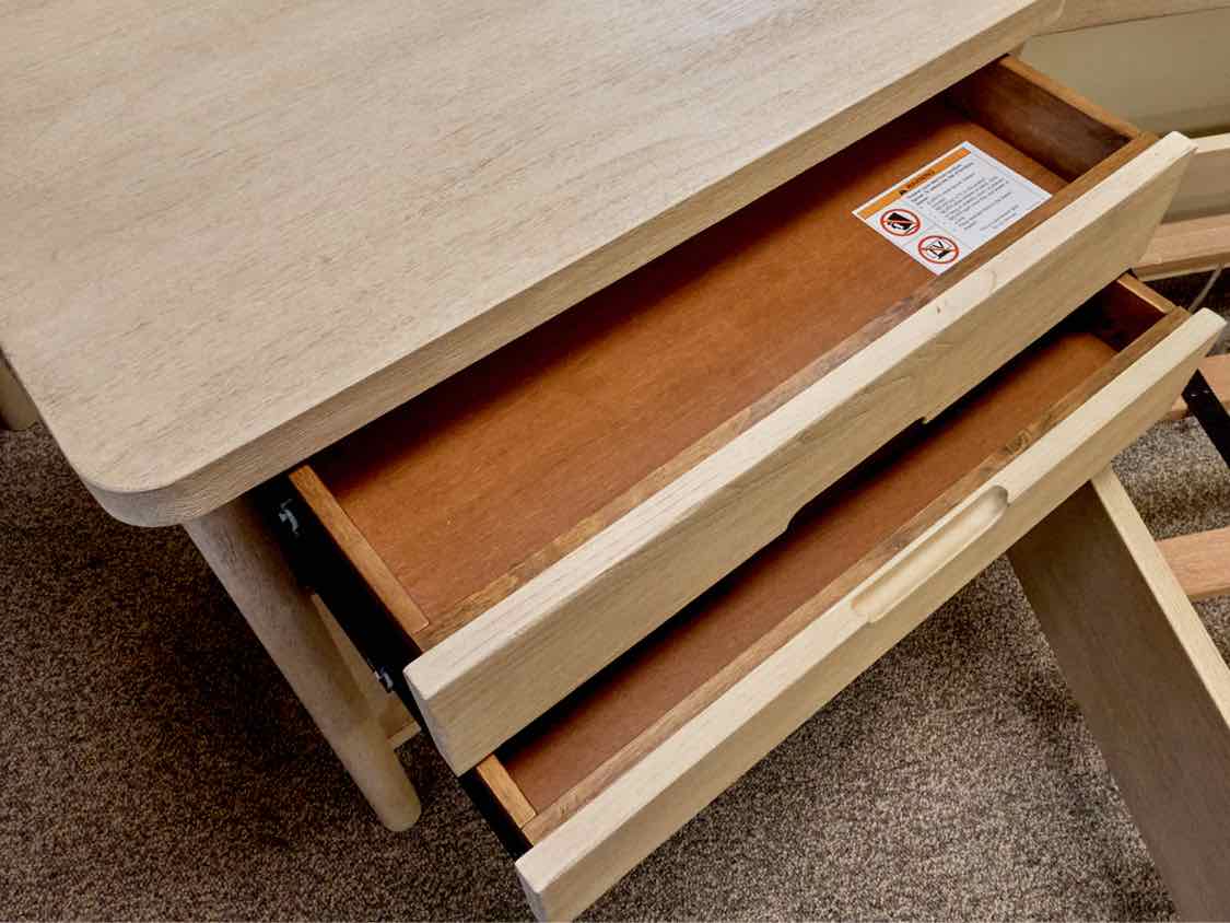 Pair of Pottery Barn Manzanita 28" Nightstands in Bone White Finish