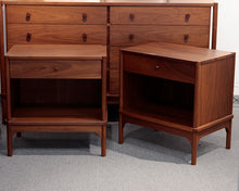 Pair of Stickley 'Walnut Grove' Open Nightstands