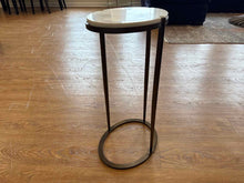 'Mercier' Marble Top Accent Table