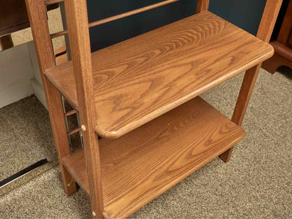 Petite Open Display Shelf in Oak