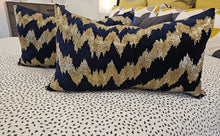 Pair Of Callisto Home Velvet Beaded Accent Pillows