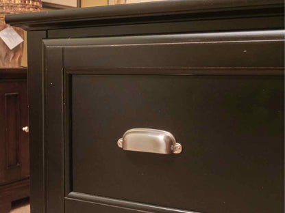 Thomasville  "Style @ Work" Black 2 Drawer Lateral File Cabinet