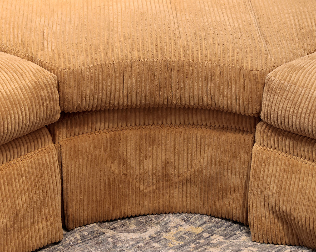 Highland House Curved Sectional Queen Sleeper