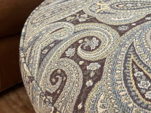 Paisley Ottoman w/ Gallery Shelf