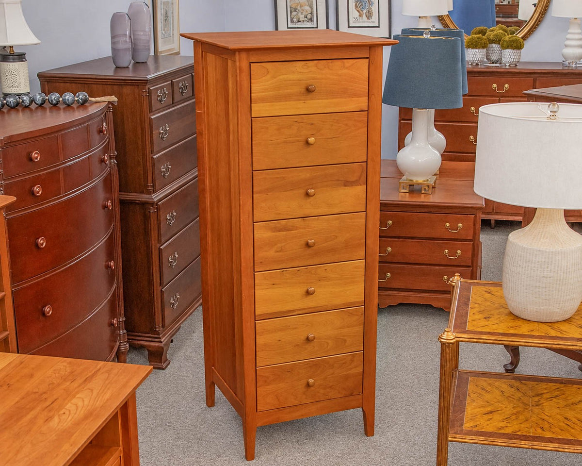 Copeland 'Sarah' 7-Drawer Lingerie Chest in Natural Cherry