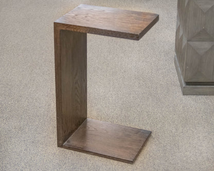 RH Cloud Modular C Table in Brown Oak Finish