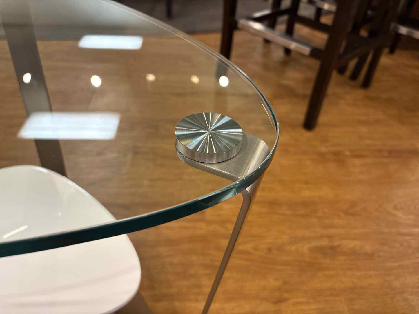 BDI 'Dino' Triangular Side Table