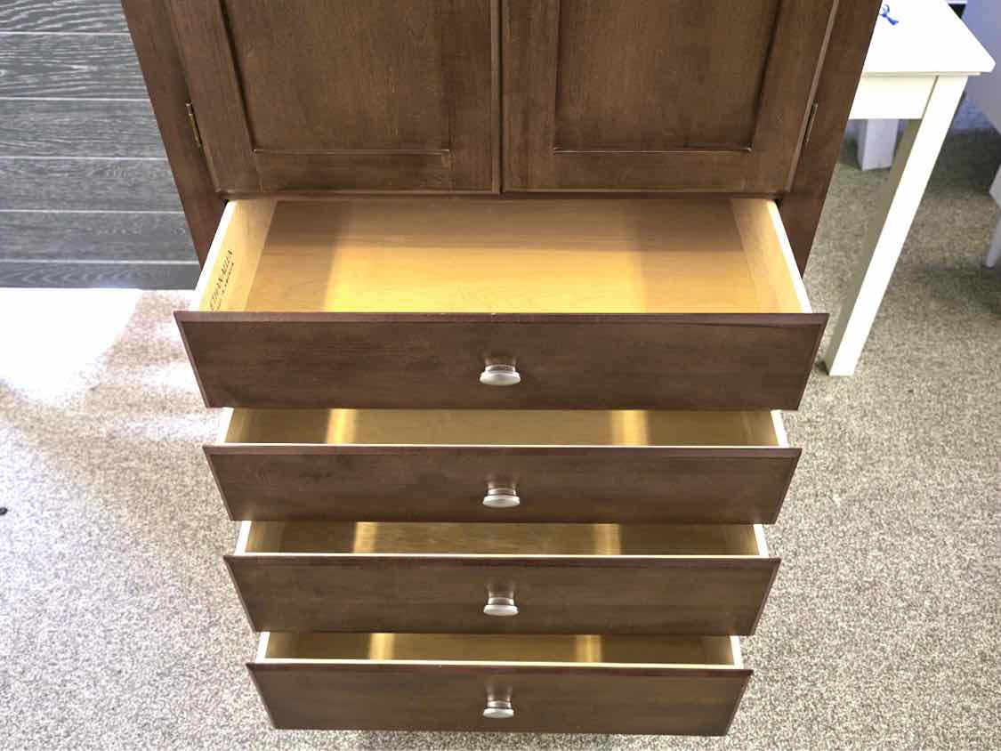 Ethan Allen Cherry Two Door Four Drawer Armoire