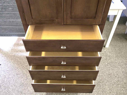 Ethan Allen Cherry Two Door Four Drawer Armoire