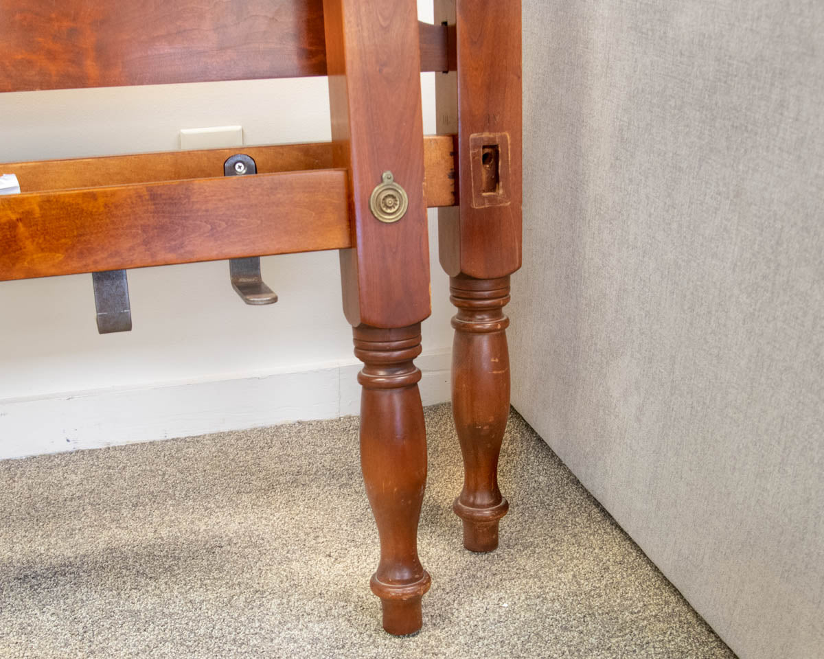 Eldred Wheeler Cherry 'Sheraton Tall' King Canopy Bed