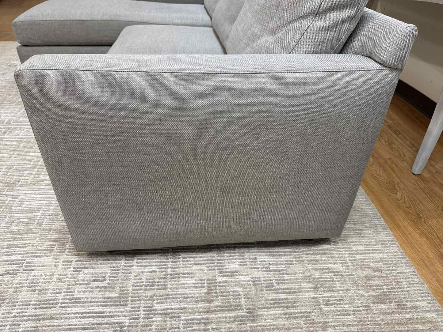 Crate & Barrel 'Barrett II' Sofa w/ Reversible Chaise
