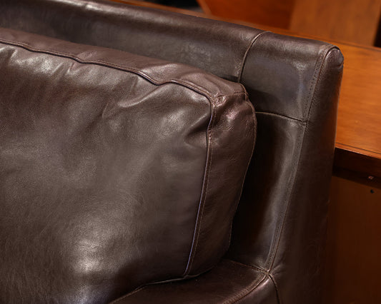 Bassett Leather Sofa