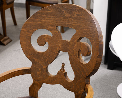 Arhaus Dining Table and Six Dining Chairs