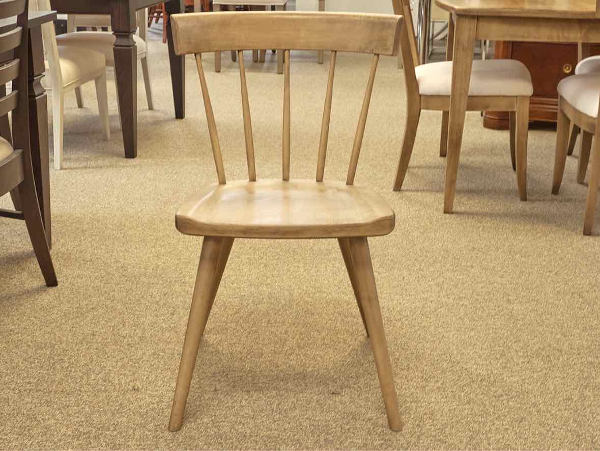 Set of 6 Gat Creek "Lana" Maple Dining Chairs in Classic Barley Finish