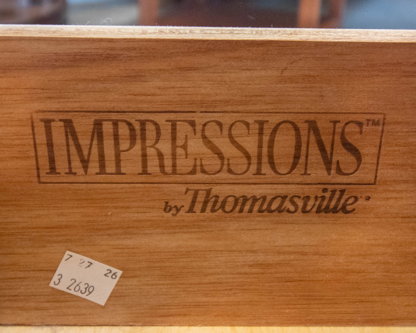 Thomasville Impressions Collection Pair Of  Cherry Nightstands