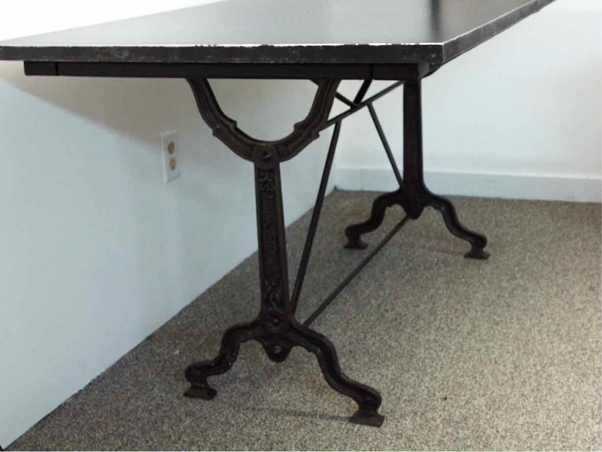 Metal Baker's Desk
