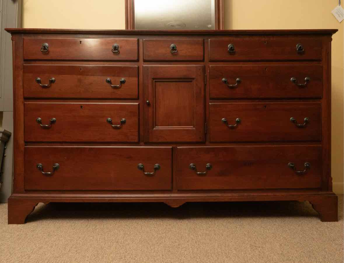 Bob Timberlake  'Chetala' Cherry 9 Drawer 1 Door Dresser With Mirror