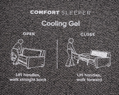 American Leather Two-Cushion Queen Sleeper
