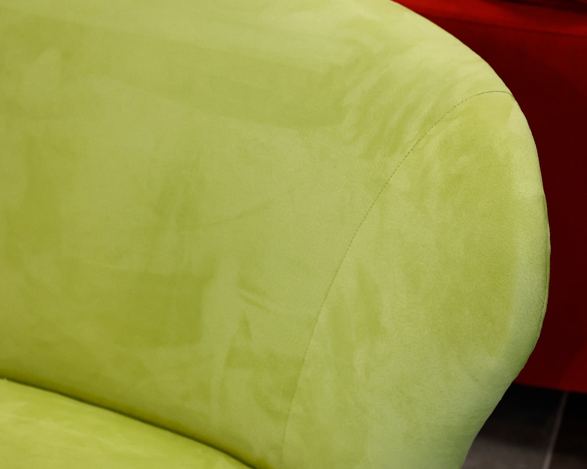 Mint Green Contemporary Lexington Sofa